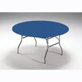 Creative Converting Stay Put Tablecover Royal Blue, 60", 60", 12PK 37242
